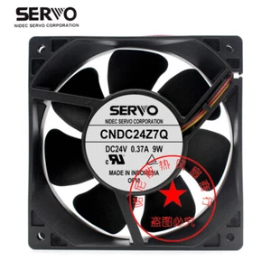 1pcs SERVO CNDC24Z7Q 24V 0.37A 9W 3-wire inverter cooling fan 120*120*38mm - Picture 1 of 3
