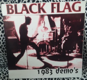BLACK FLAG LP 1983 DEMO'S RARE HARDCORE PUNK SOA KBD HENRY ROLLINS - Picture 1 of 2