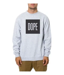 DOPE Mens The Box Sweatshirt, gray, L - Picture 1 of 1