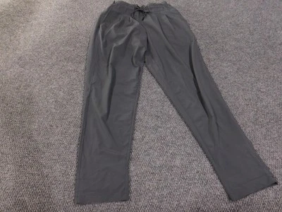 Prana Pants women Medium Gray Drawstring Waist Travel Lounge Lightweight Stretch - Image 1 of 4