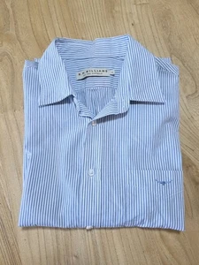 R.M Williams Long Sleeve Stripe Shirt Men's Size Medium - Picture 1 of 7