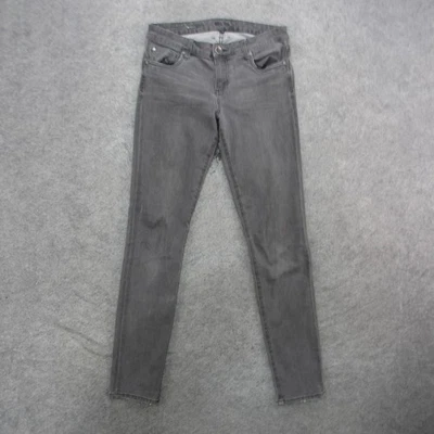 Pantalones de mezclilla KUT from the Kloth para mujer 8 grises Diana ajustados elásticos cremallera mosca Foto 1 de 4