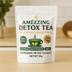  Abnehmen Detox Tee | Fett verbrennen, Energie steigern & reinigen AMÉZZING 28 TAGE Detox Tee - Bild 1 von 22