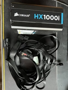 Corsair HXi Series HX1000i Alimentatore 1000W 80PLUS Platinum ATX - Nero USATO - Foto 1 di 7