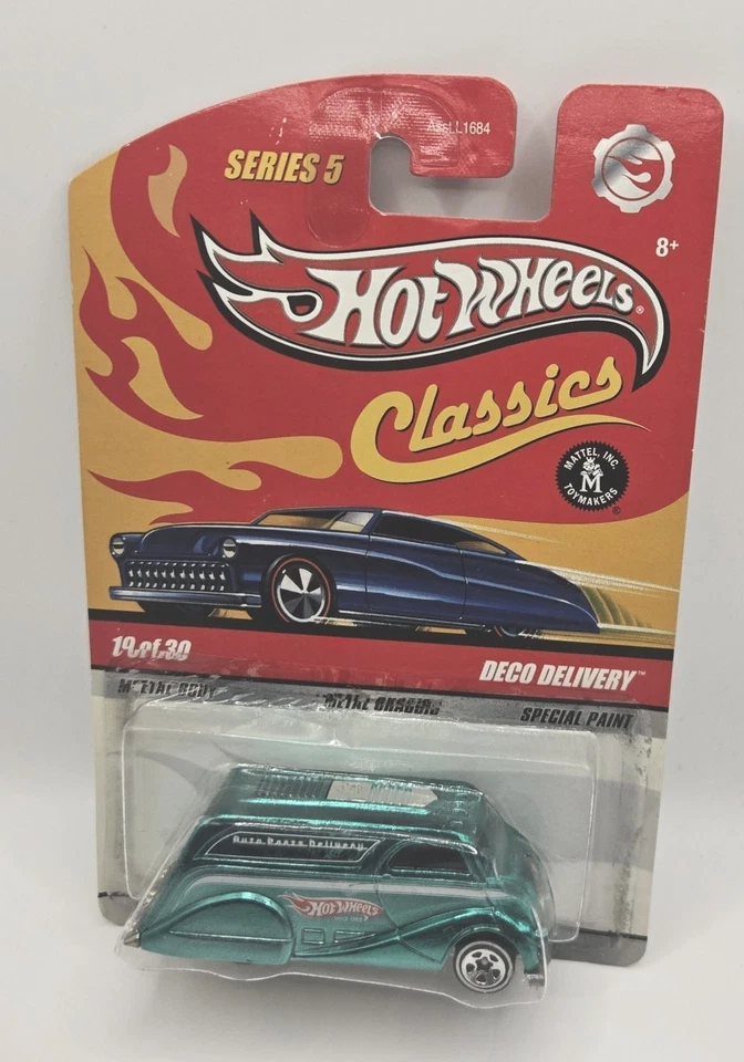 Hot Wheels Classic DECO DELIVERY Aqua SERIES 5 1:64 Foto 1 de 1