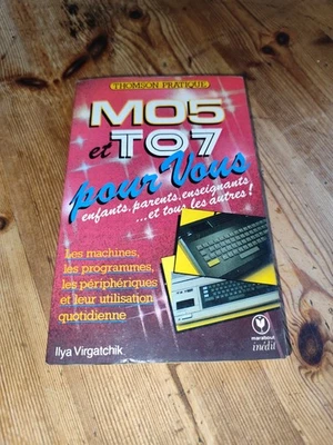 Livre "Mo5 et To7 pour Vous" - Marabout - Thomson Mo5 / To7 - Photo 1/4