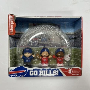 Nuevo juego Fisher Price Little People Buffalo Bills 2022 Allen, Diggs, McDermott - Imagen 1 de 7