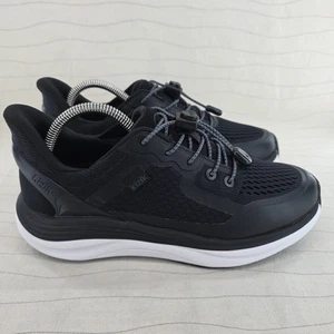 Kizik Womens London Black White Athletic Running Walking Shoes Sneakers Size 8.5 - Picture 1 of 11