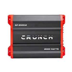 Crunch GP-2000.2 Ground Pounder 2000 Watt 2-Channel Amplifier Car Stereo Amp - Picture 1 of 4