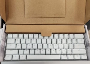 Razer Huntsman Mini White|Mercury Edition 60% Optical Switches PBT Caps Open box - Picture 1 of 1