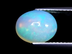 1.780CTS  NATURAL ETHIOPIAN OPAL OVAL CABOCHON LOOSE GEMSTONES - Picture 1 of 2