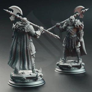Trenon Rompecadenas Orco Bárbaro Luchador Clérigo Paladín Miniatura | DnD D&D - Imagen 1 de 3