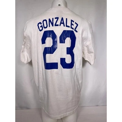 Adrian Gonzalez #23 Los Angeles Dodgers Shaka Wear Jersey Style T-Shirt Men's XL - Image 1 of 4