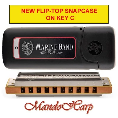 Hohner Harmonica - 1896/20 Marine Band Classic (Key of C) NEW - image 1 of 4