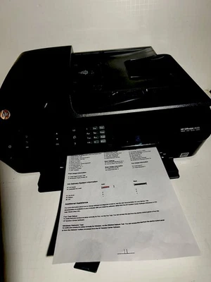 HP OfficeJet 4630 /4635 All-in-One WLAN Drucker Fax Drucken Scannen Kopieren - Bild 1 von 3