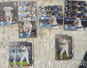 Tarjetas de novato 2018 Topps & Chrome Willie Adams (9) y 2015 Bowman & Chrome 1st (3) - Imagen 1 de 7