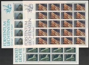 LIECHTENSTEIN 1989 Minerali 3 MF MNH** - Picture 1 of 1