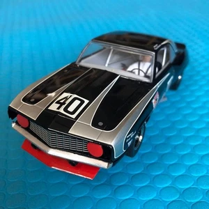 Used Scalextric Camaro slot car black painted rare model - Picture 1 of 7