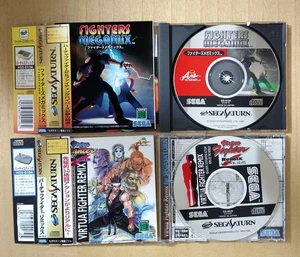 SegaSaturn Virtua Fighter Remix / Fighters Mega Mix con Obi NTSC-J - Imagen 1 de 9