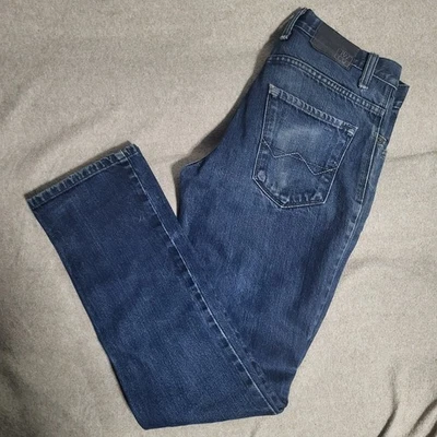 Jeans skinny Free World Clothing Messenger FWCO tamanho 30 - Imagem 1 de 4