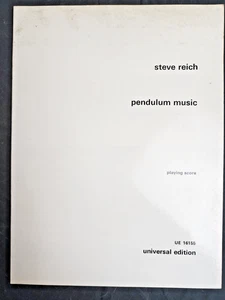 Steve Reich Pendelmusik - Partitur spielen - Bild 1 von 5