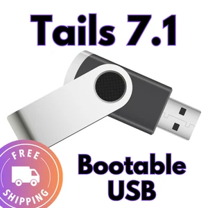 Tails OS 7.1 Anonymous Browsing | Full Install + Persistence | Leave No Traces - Picture 1 of 6
