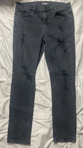 RSQ Jeans Distressed Black Slim Skinny Men’s 30x30 - Bild 1 von 6