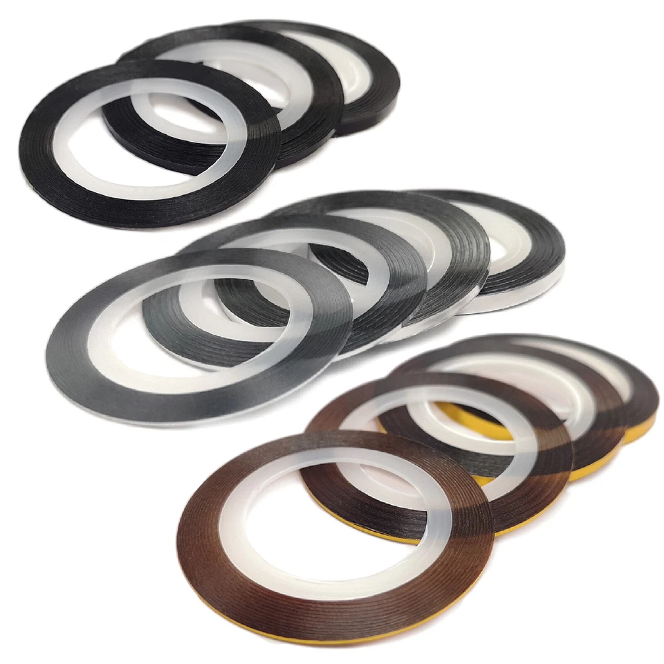 Ruban Chromé Adhésif 0.5 - 3mm 1:24 1:18 1/10 Détails Liseré Chrome / Or / Noir - Bild 1 von 1