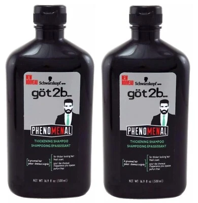 Got2B Phenomenal Shampoo Thickening 16.9 Ounce (500ml) (2 Pack) - Image 1 of 2