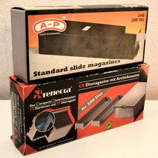 CAJAS CARGADORES PARA DIAPOSITIVAS REFLECTA Y AP