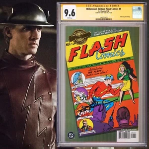 CGC 9.6 SS Millennium Edition Flash Comics #1 signed by Teddy Sears Jay Garrick - Picture 1 of 2