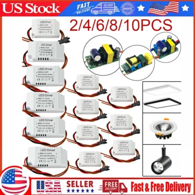 Led Driver Transformer 12v 24v 36v 48v Power Supply 110v 220v DC 8w 12w 25W 36W - Image 1 of 4