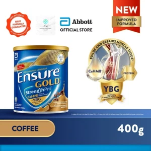 2 x Abbott Ensure Gold Kaffee 400g für Mittelalter & Senioren - Bild 1 von 9