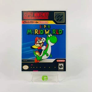 Super Mario World (Super Nintendo SNES, 1990) - Picture 1 of 4