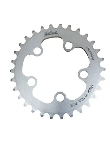 VINTAGE SALSA 30t 5-BOLT 74MM CHAINRING SILVER ALUMINUM MADE IN USA - Picture 1 of 2
