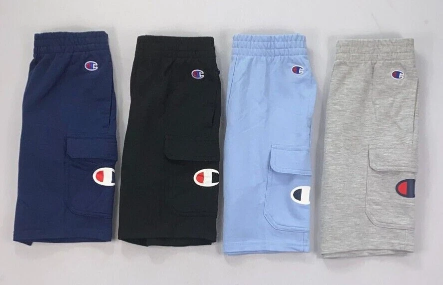 Pantalones cortos cargo de algodón/poliéster Champion para niños jóvenes  Foto 1 de 1