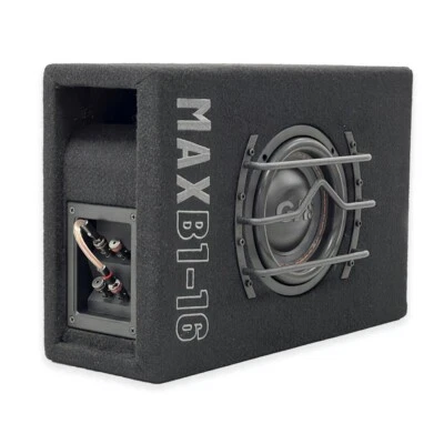 GAS MAX B1-16 Subwoofer 16 cm Slim Box in cassa reflex Sub 400 Watt rms - Immagine 1 di 4