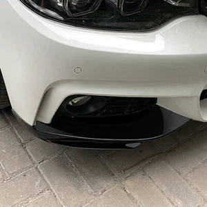 For BMW 4 Series F32 F33 F36 M-Tech 2014-20 Front Side Bumper Splitter Spoiler - Picture 1 of 6