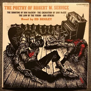 The POETRY of ROBERT W. SERVICE - Read by ED BEGLEY - Caedmon TC-1218 - Picture 1 of 4
