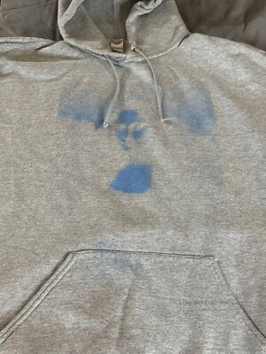 Sudadera con Capucha MONA LISA Estampado Desteñido Para Hombre Talla XL GRIS ¡BONITA! ¡ENVÍO RÁPIDO! Foto 1 de 2