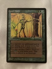MTG Gaea's Touch The Dark Regular Common