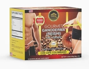Gourmet Ganoderma REISHI 4 in 1 Coffee (Colombian ☕ Vence 12/2025 - Picture 1 of 9