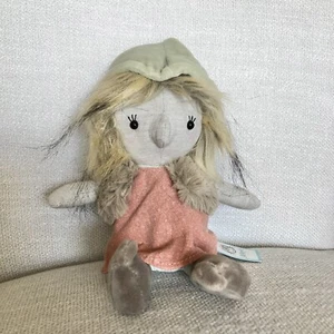 Jellycat London Forest Forager Clover Plush Stuffed Troll Animal Doll Retired 9" - Picture 1 of 6