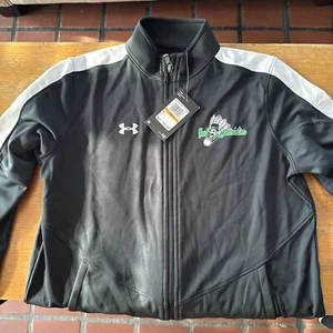 NWT Women’s Small Under armor Sports Coat Warm Up Jacket Badminton NOS York HS - Picture 1 of 12