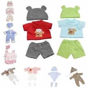 Overall 30cm Puppen kleid Rock Pullover Baby-Puppen kleidung 12 Zoll Puppen - Bild 1 von 29