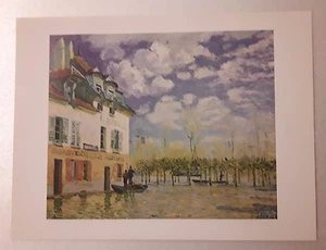Stampa - La barque pendant l'inondation Alfred Sisley - Picture 1 of 1