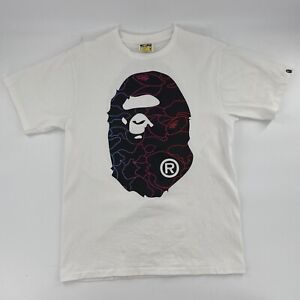 New Bape Blue Big Monkey Head Cotton  a bathing ape T-Shirts Tops M-XXL 2Colors