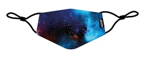HEADSKINZ - REUSABLE COTTON FACE MASK - GALAXY - Picture 1 of 3