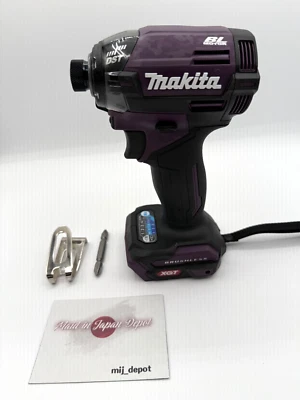 Makita TD002GZAP 40V Max XGT Destornillador de Impacto Sin Escobillas Púrpura TD002G Herramienta Solo Nuevo Foto 1 de 4