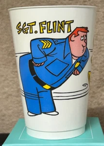 HONG KONG PHOOEY - SGT. FLINT Hanna Barbera 7-11 CUP 1976 - Picture 1 of 3